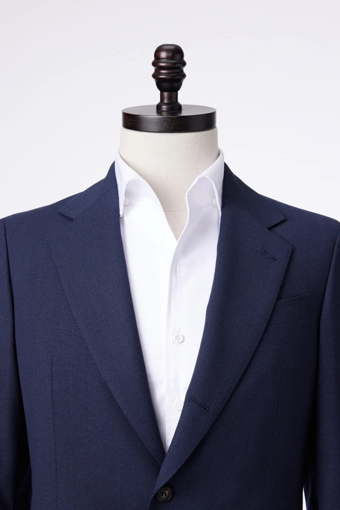 Navy Single-Breasted Suit