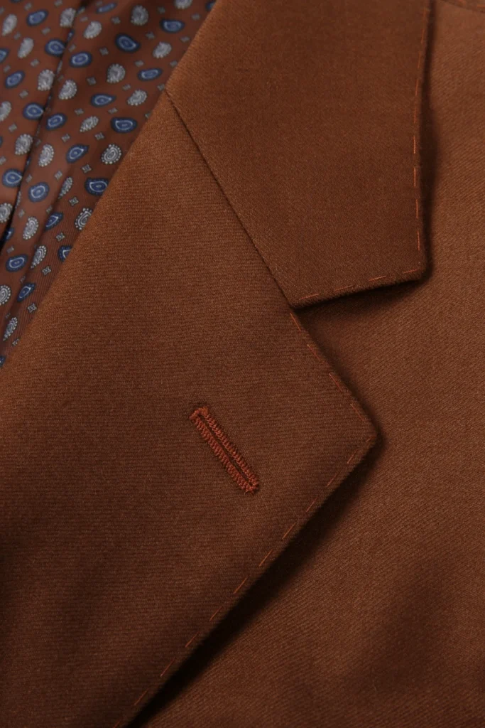 Caramel Single-Breasted Suit
