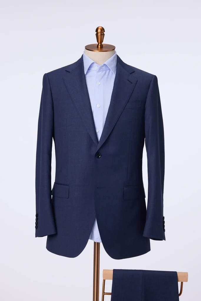 Classic Navy Single Breasted Suit