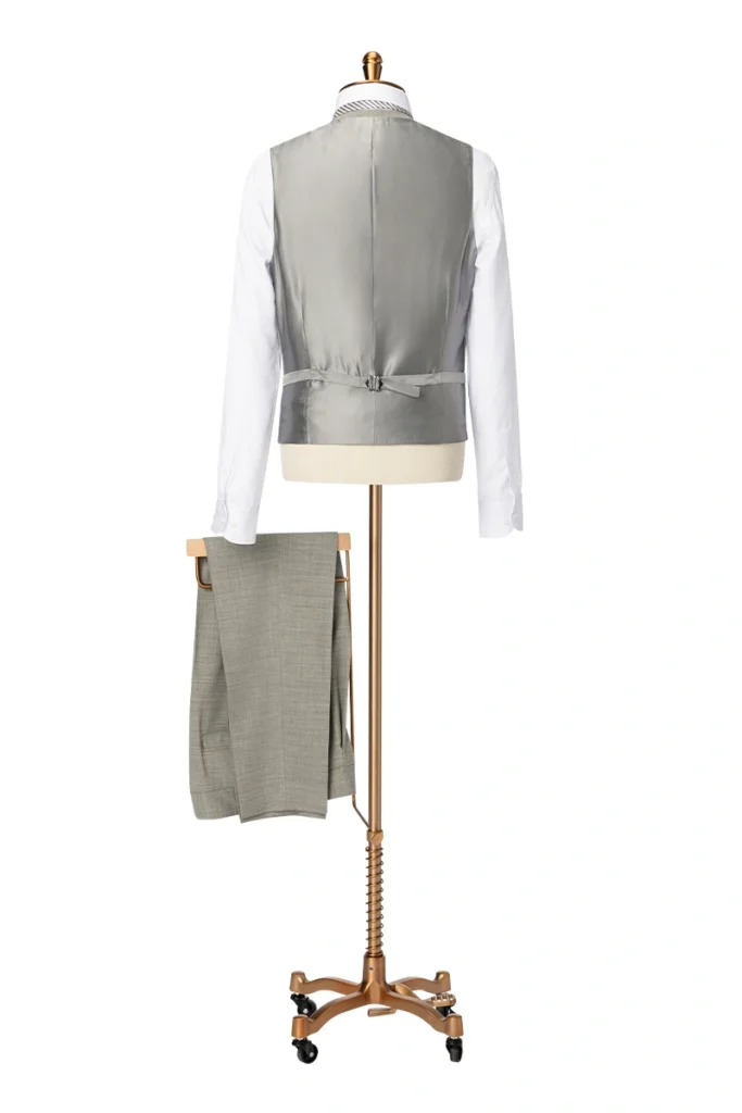 Light Grey U-Series Three-Piece Suit
