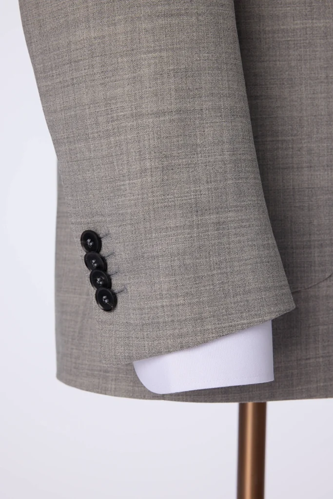 Light Grey U-Series Three-Piece Suit