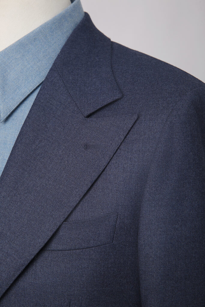 Airforce Blue Single Breasted Jacket