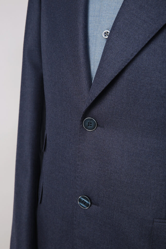 Airforce Blue Single Breasted Jacket