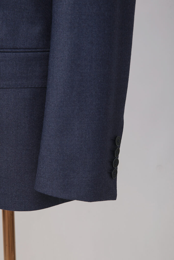 Airforce Blue Single Breasted Jacket