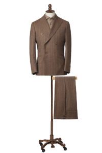 Chalk Stripe Double Breasted Suit