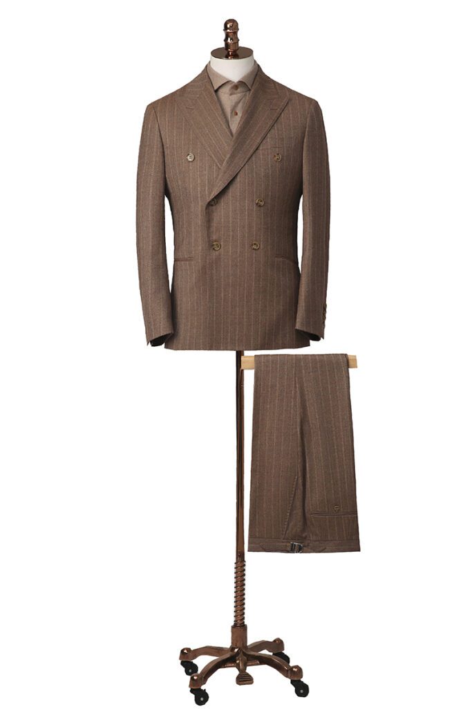 Chalk Stripe Double Breasted Suit