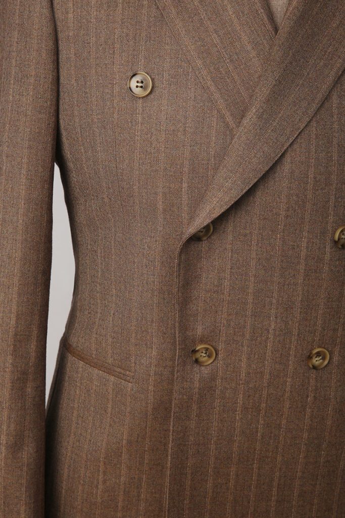 Chalk Stripe Double Breasted Suit