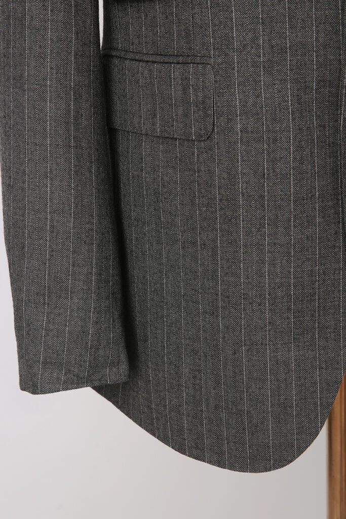 Chalk Stripe Double Breasted Jacket