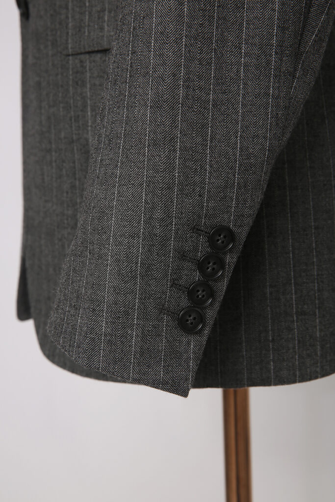 Chalk Stripe Double Breasted Jacket