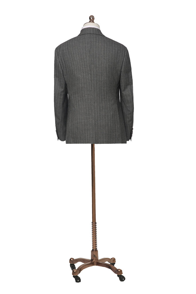 Chalk Stripe Double Breasted Jacket