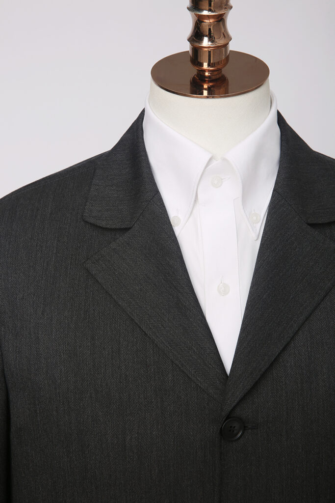Charcoal Unstructured Jacket