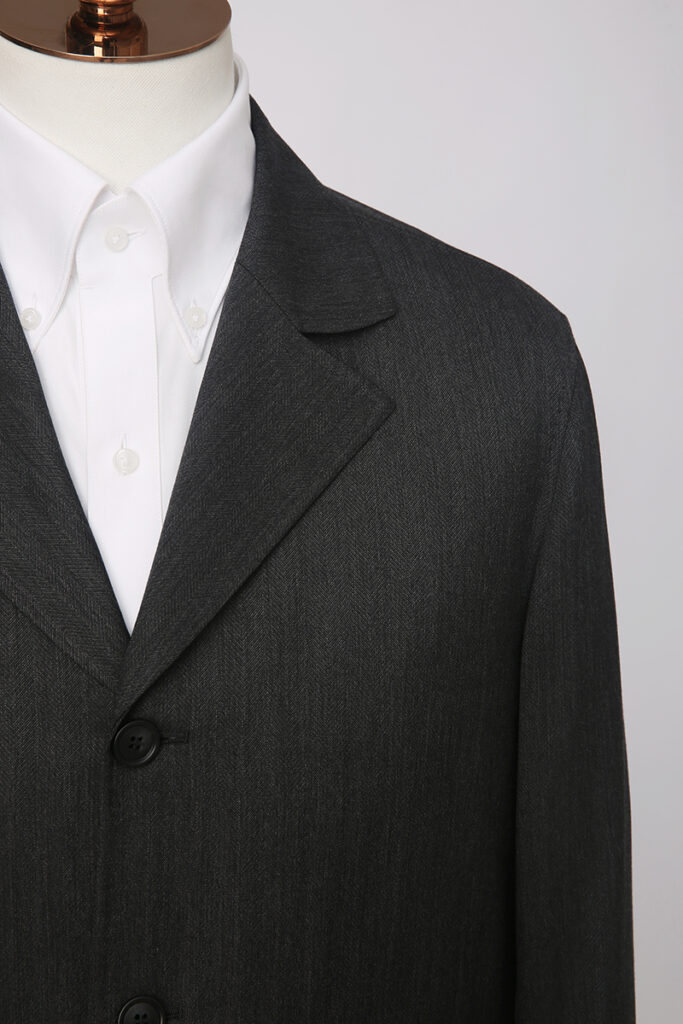 Charcoal Unstructured Jacket