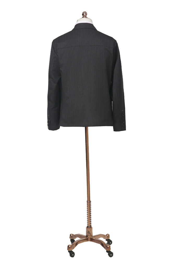 Charcoal Unstructured Jacket