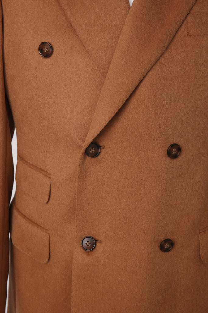 Orange Woollen Winter Jacket