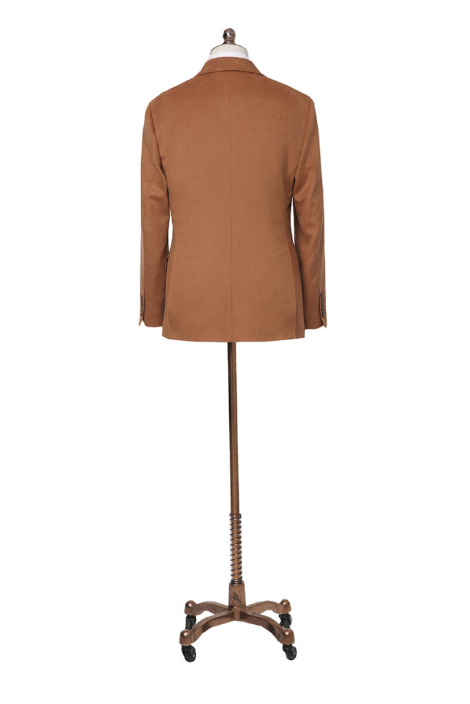 Orange Woollen Winter Jacket