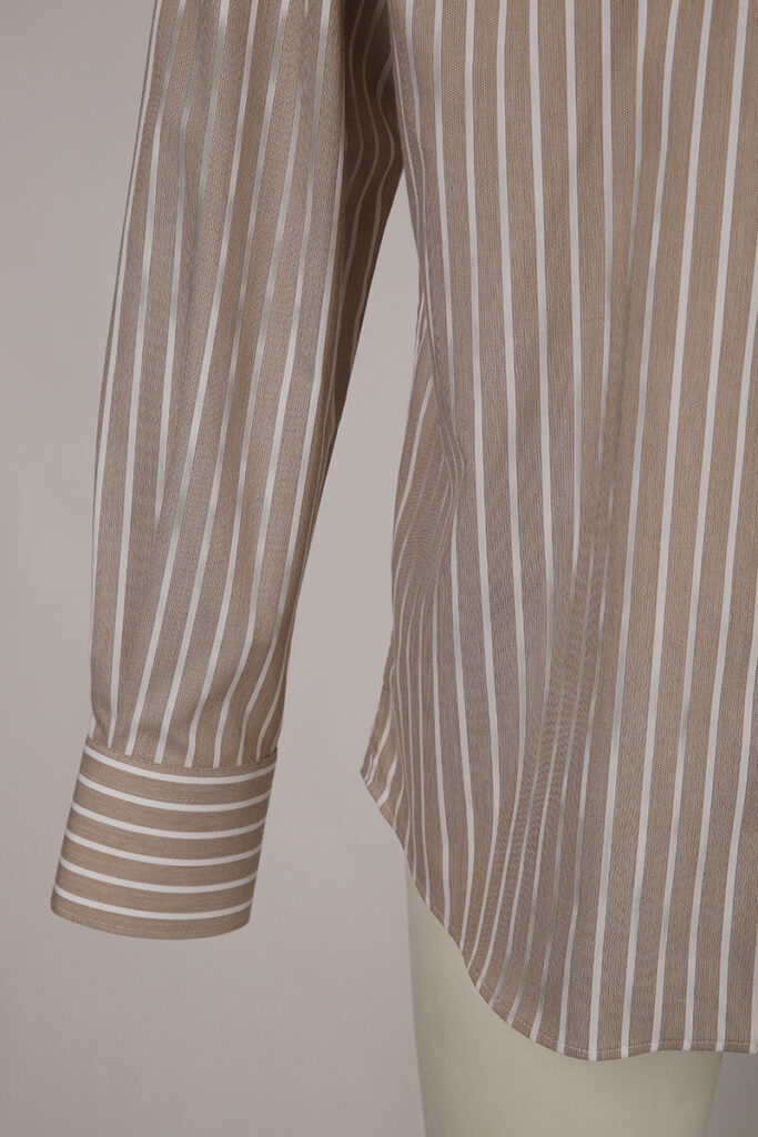Brown Stripe Shirt