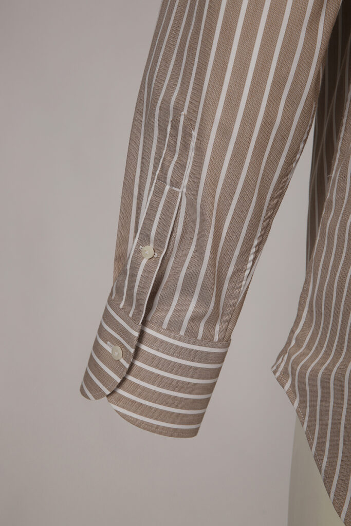 Brown Stripe Shirt