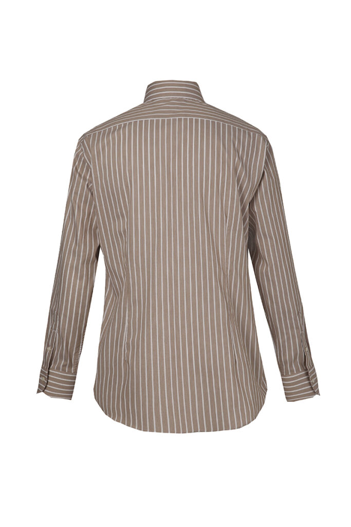 Brown Stripe Shirt