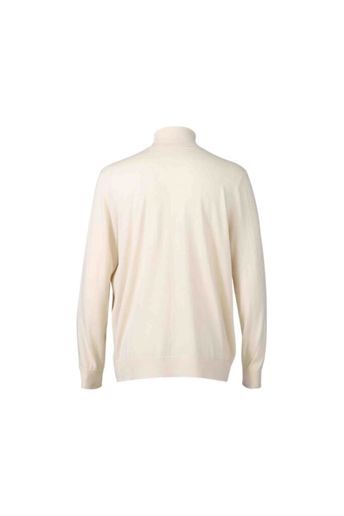Ivory Cashmere Turtleneck