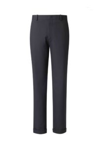 Navy Stretch Cotton Chinos