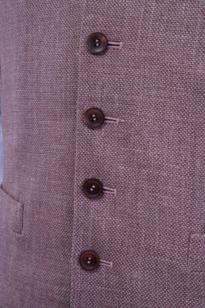 Open Weave Wool Waistcoat