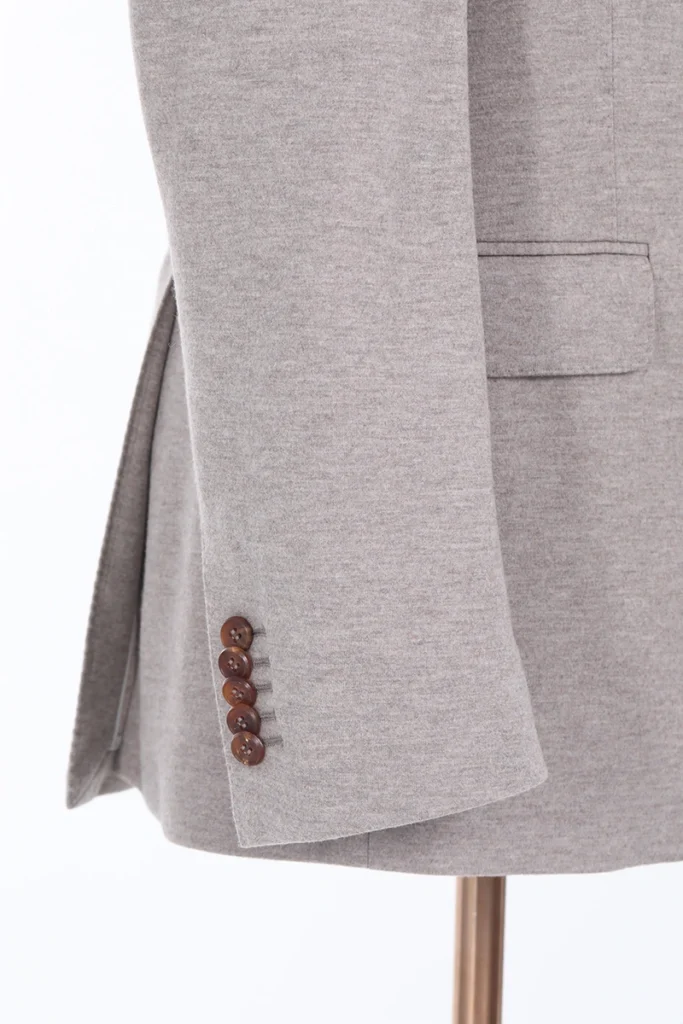 Light Grey U-Series Single-Breasted Suit