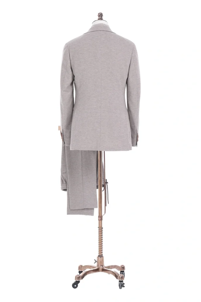 Light Grey U-Series Single-Breasted Suit