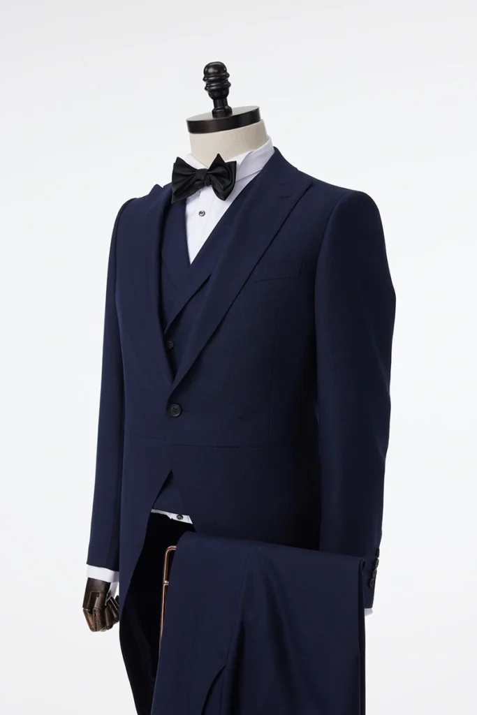 Navy Wool Tailcoat