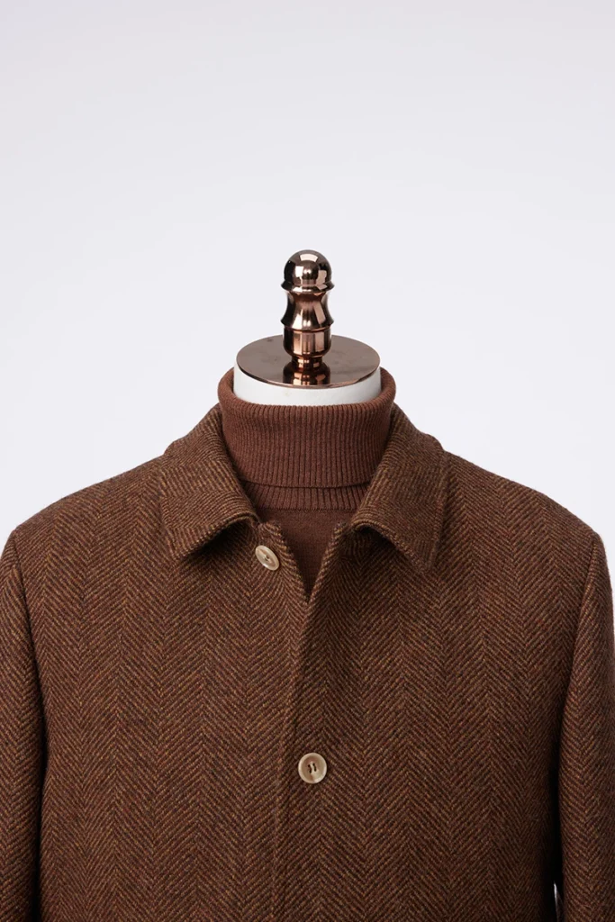 Red Tweed Wool Jacket