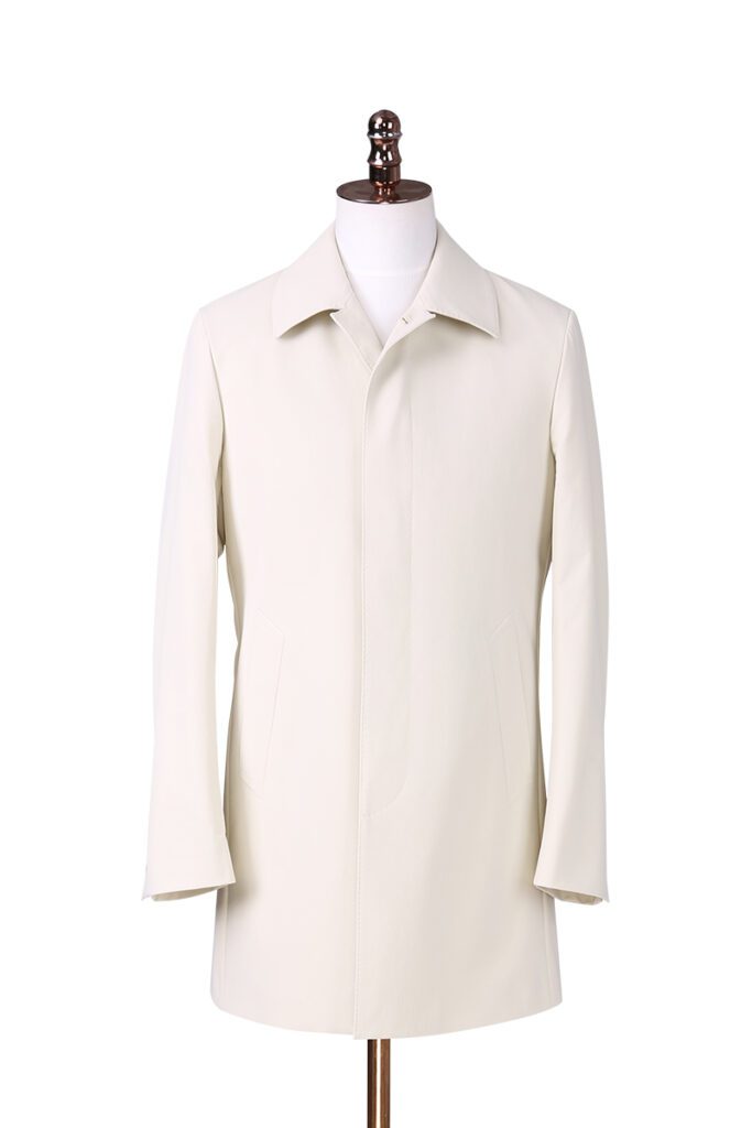 Water-Repellent Cotton Overcoat