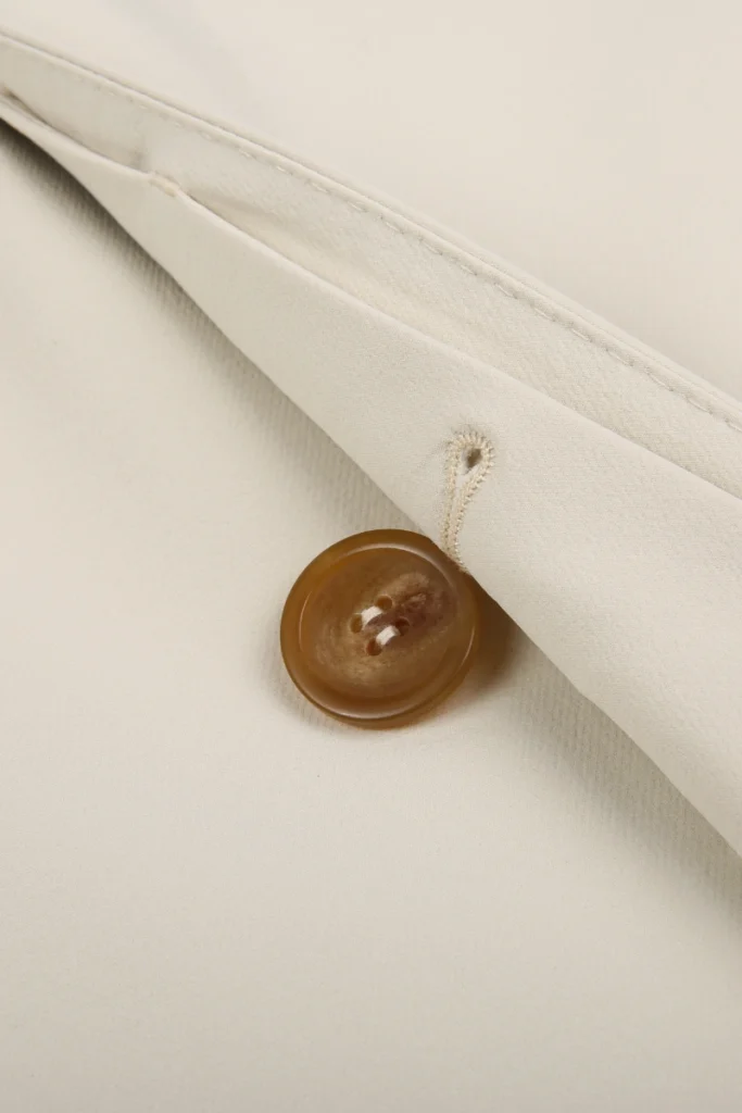 Water-Repellent Cotton Overcoat