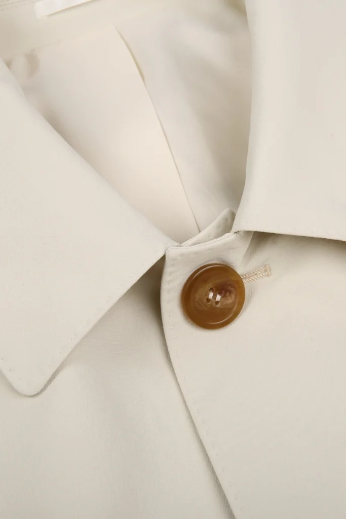 Water-Repellent Cotton Overcoat