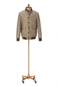 Checked Linen Jacket