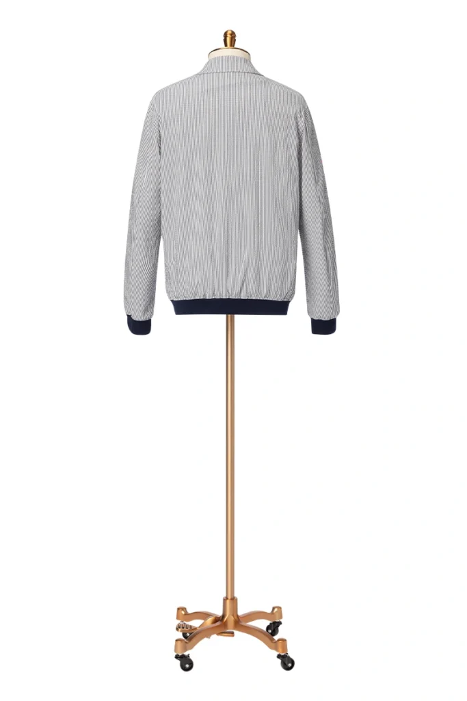 Wool Blend Bubble Gauze Jacket