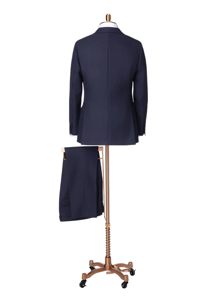 Navy Double Breasted Suit