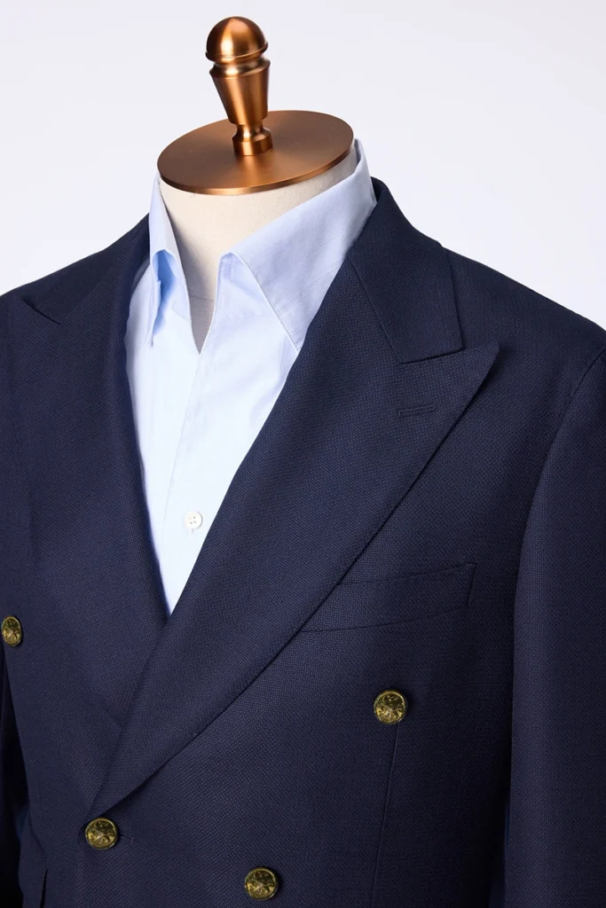 Navy Double Breasted Suit