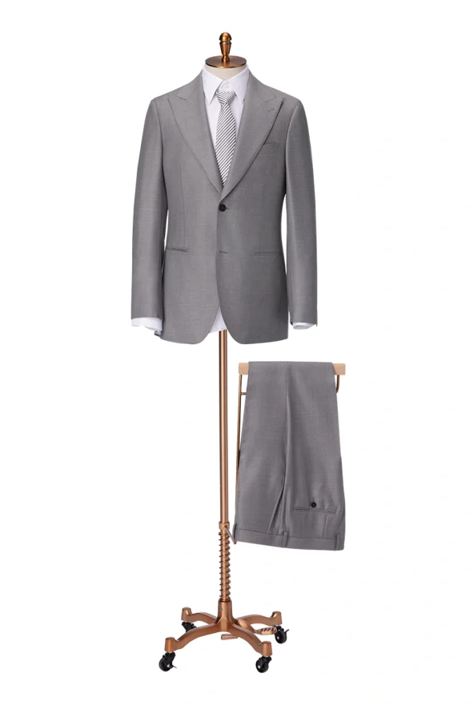 Classic Grey Single Breasted Suit