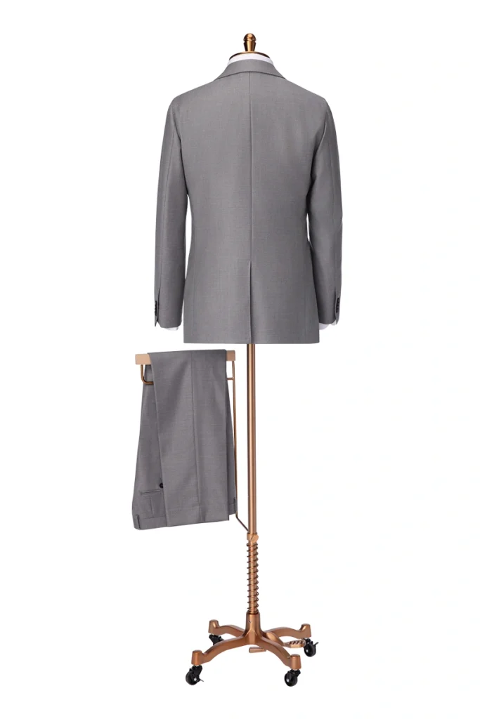 Classic Grey Single Breasted Suit