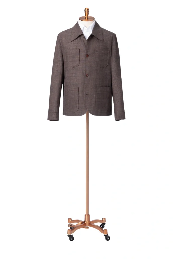Brown Four-Pocket Jacket