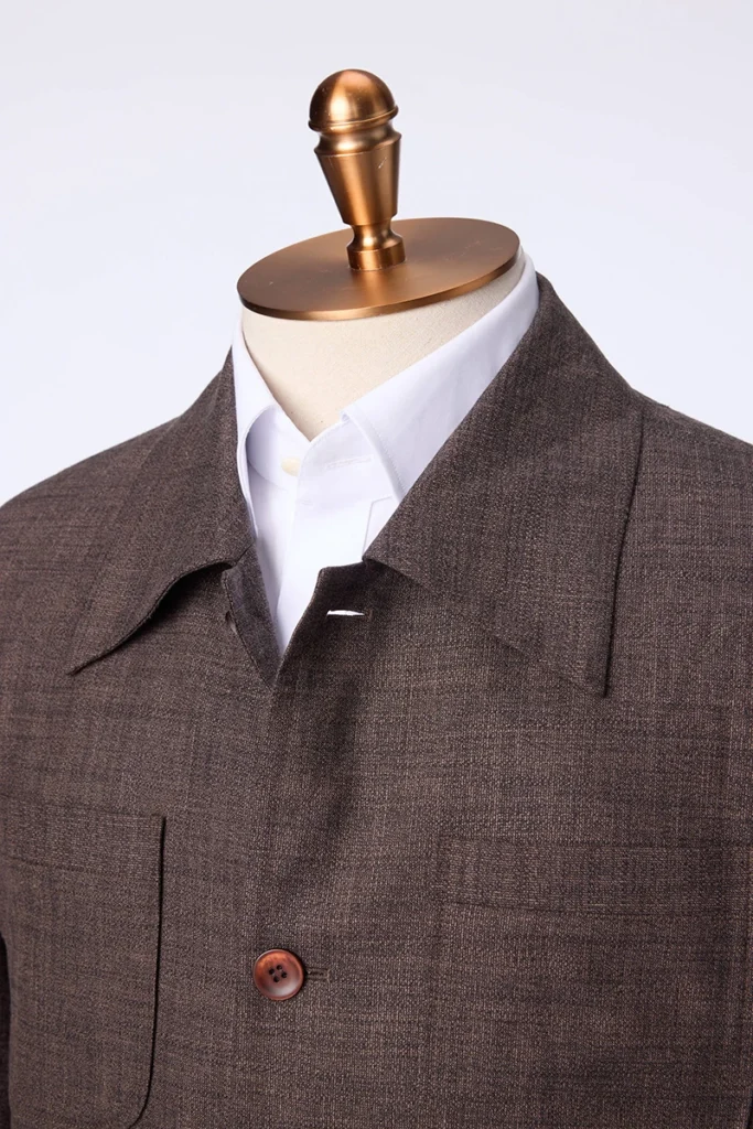 Brown Four-Pocket Jacket