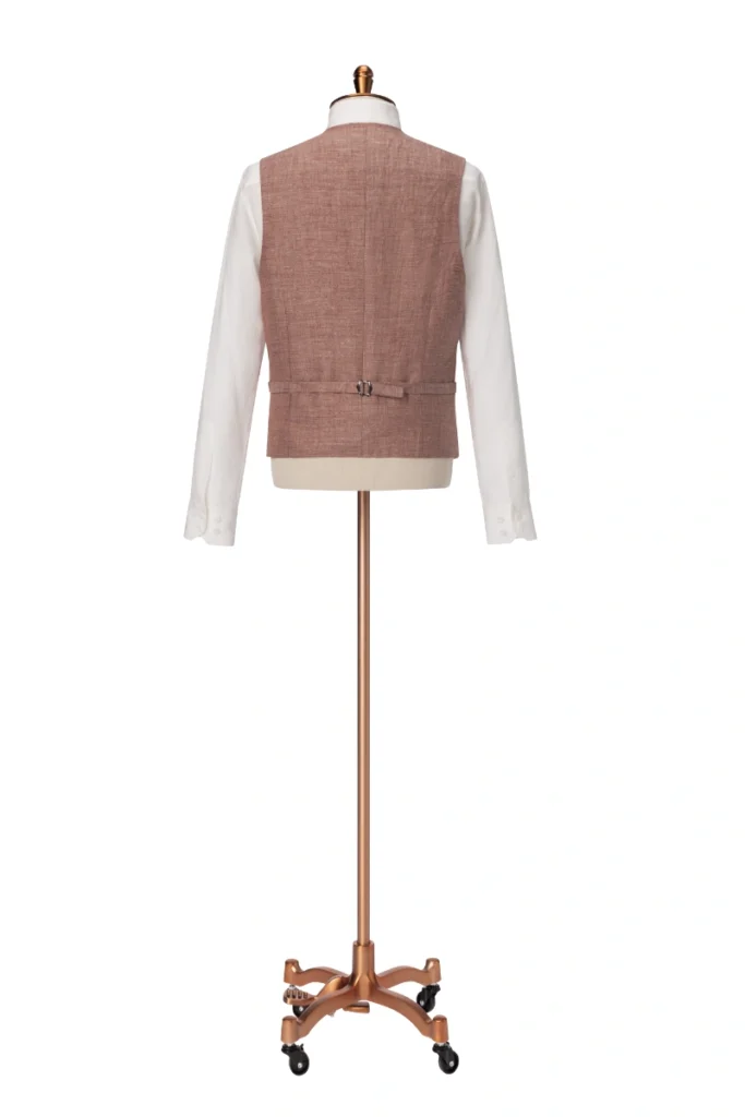 Linen Double-Breasted Waistcoat