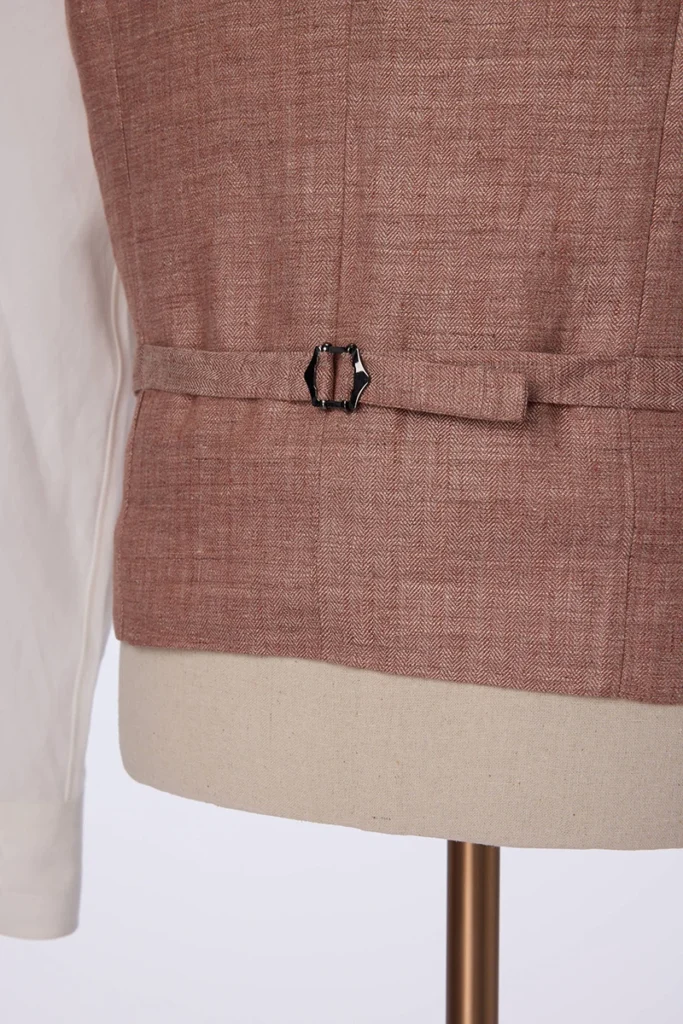 Linen Double-Breasted Waistcoat