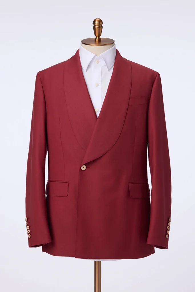 Burgundy Wool Jacket