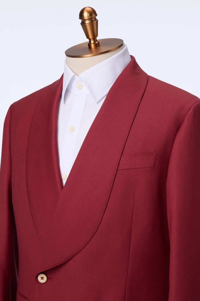 Burgundy Wool Jacket