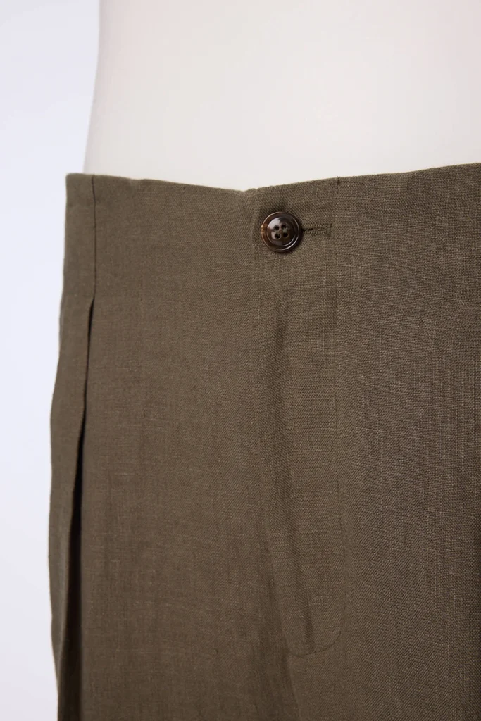 Linen Turned-Up Shorts