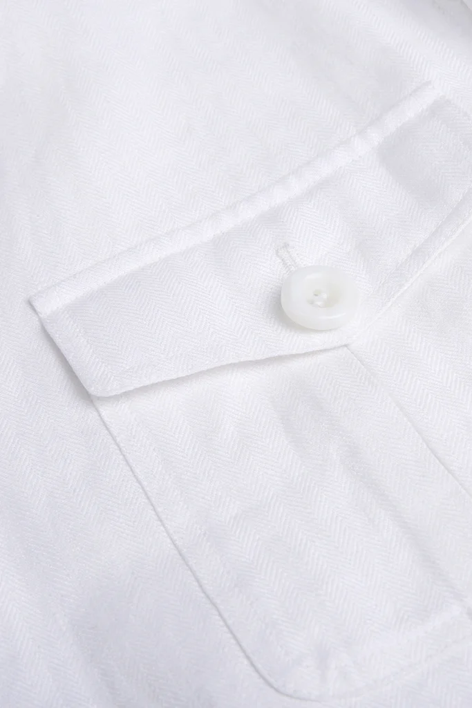 White Linen Safari Jacket