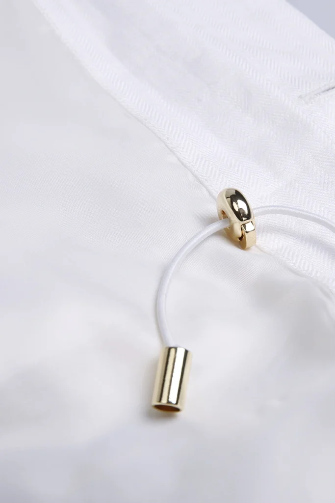 White Linen Safari Jacket