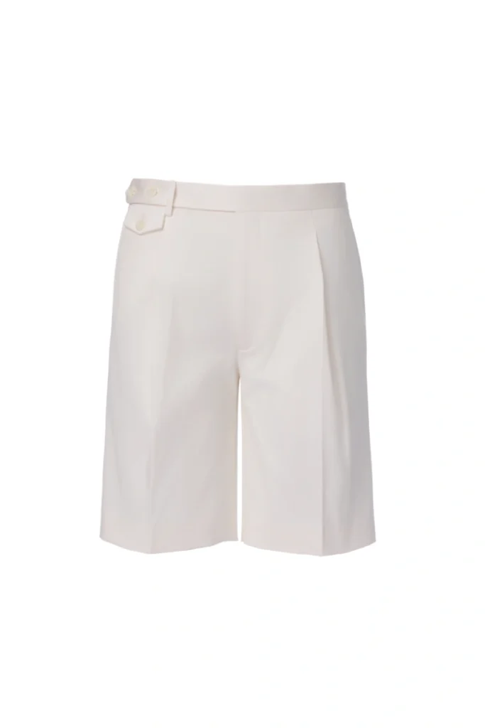 Stretch Cotton Short Chinos