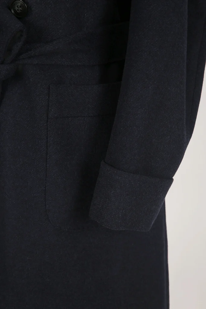 Wool-Cashmere-Silk Overcoat