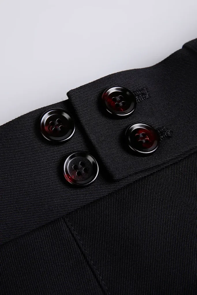 Black Wool Trousers